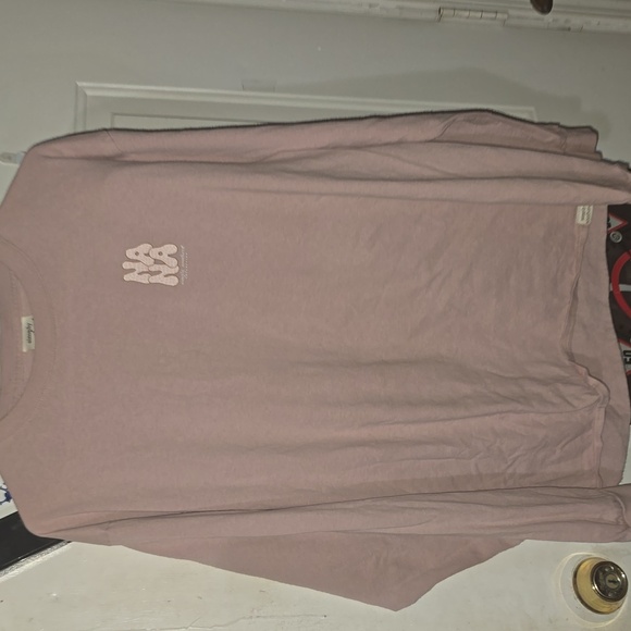 Simply Southern Nana Floral Long Sleeve Tee - Pink - Picture 5 of 5